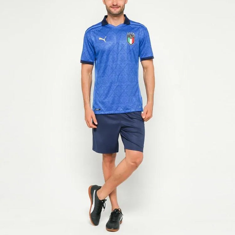 PUMA Italy Home Match Shirt 2020 2021 'Blue' 762919-01 - 3