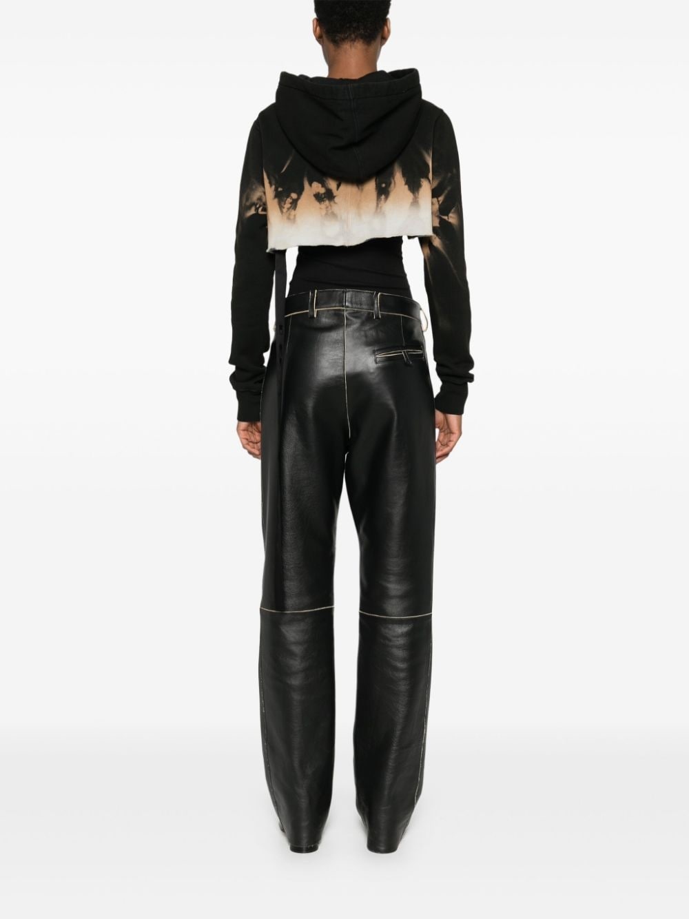 cropped hoodie - 4