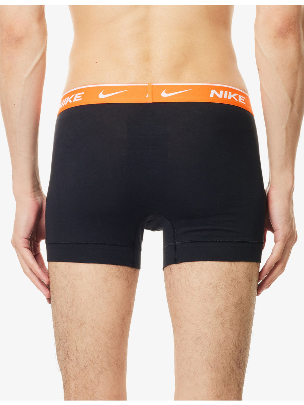Everyday Logo-Waistband Pack of Three Cotton-Jersey Trunks - 3