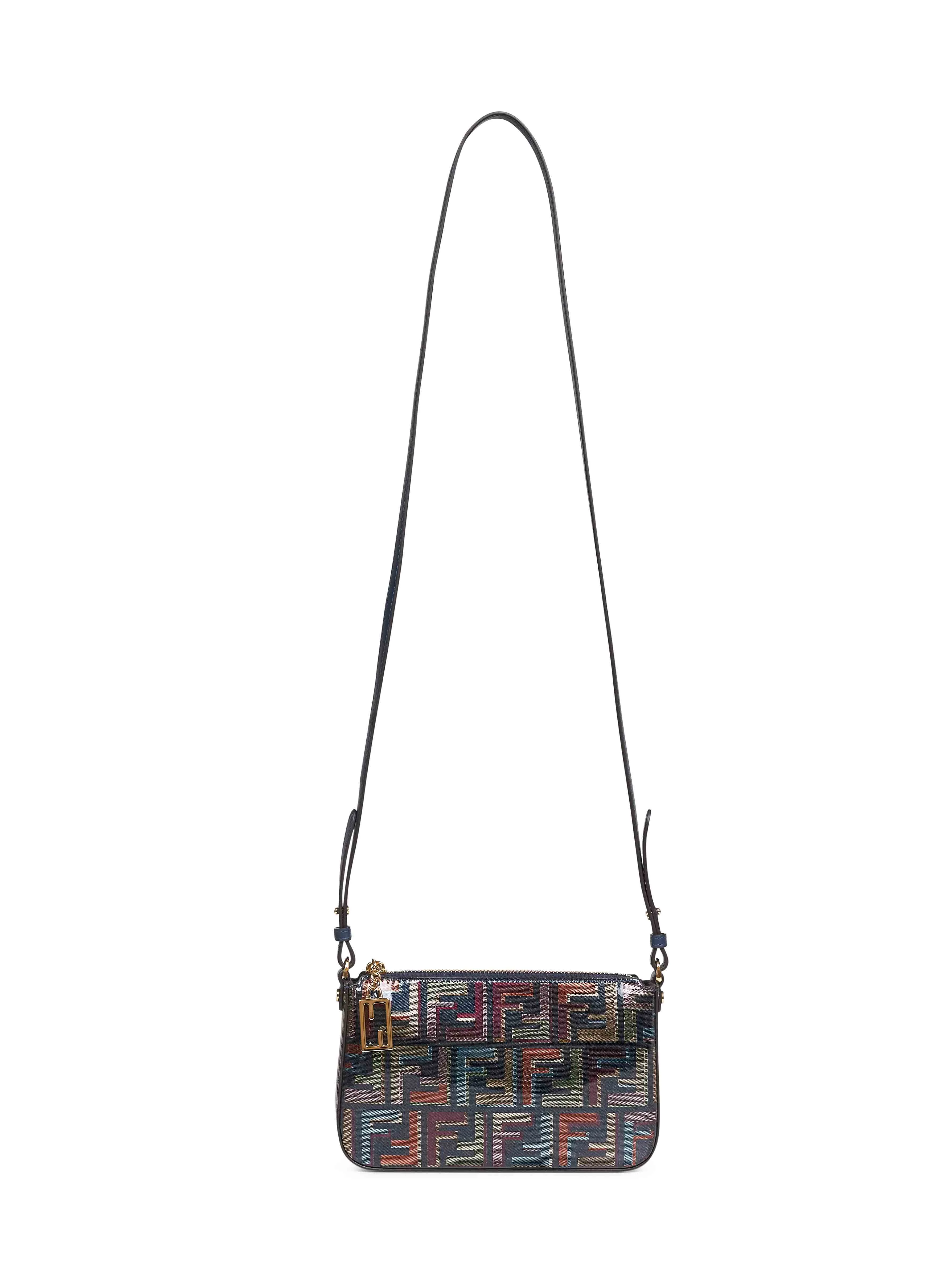 Fendi Women Multicolor Baguette Pouch Bag With Chain - 1