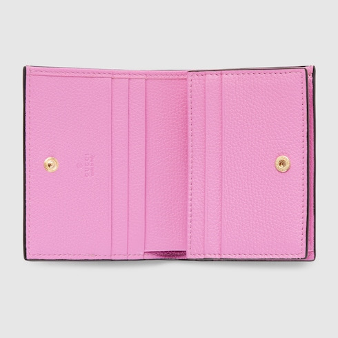 Bi-color GG Marmont small wallet - 2