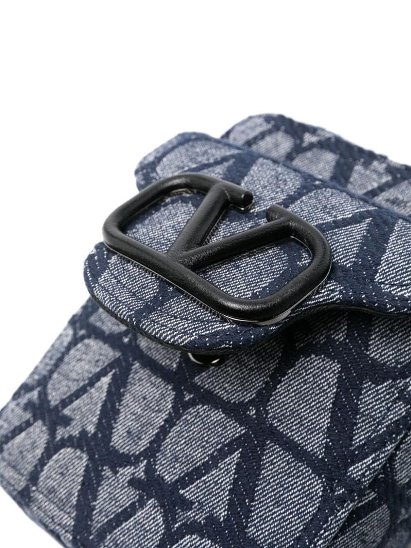 small Locò denim messenger bag 4