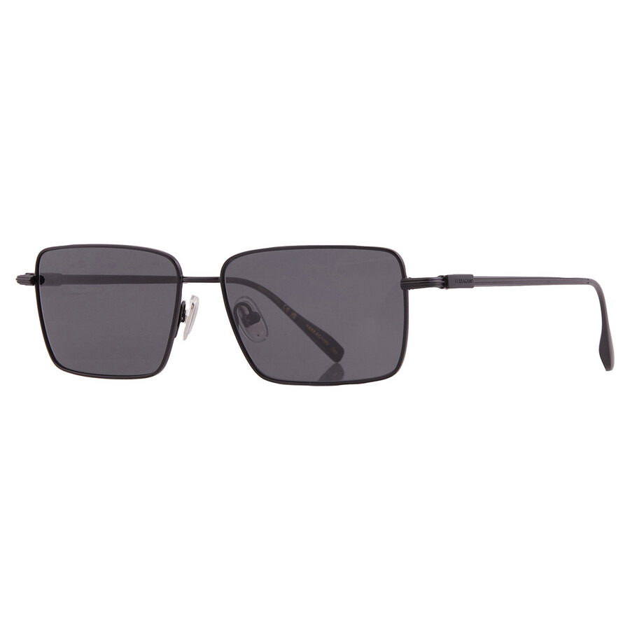 Ferragamo Dark Grey Rectangular Men's Sunglasses SF309S 002 57 - 2