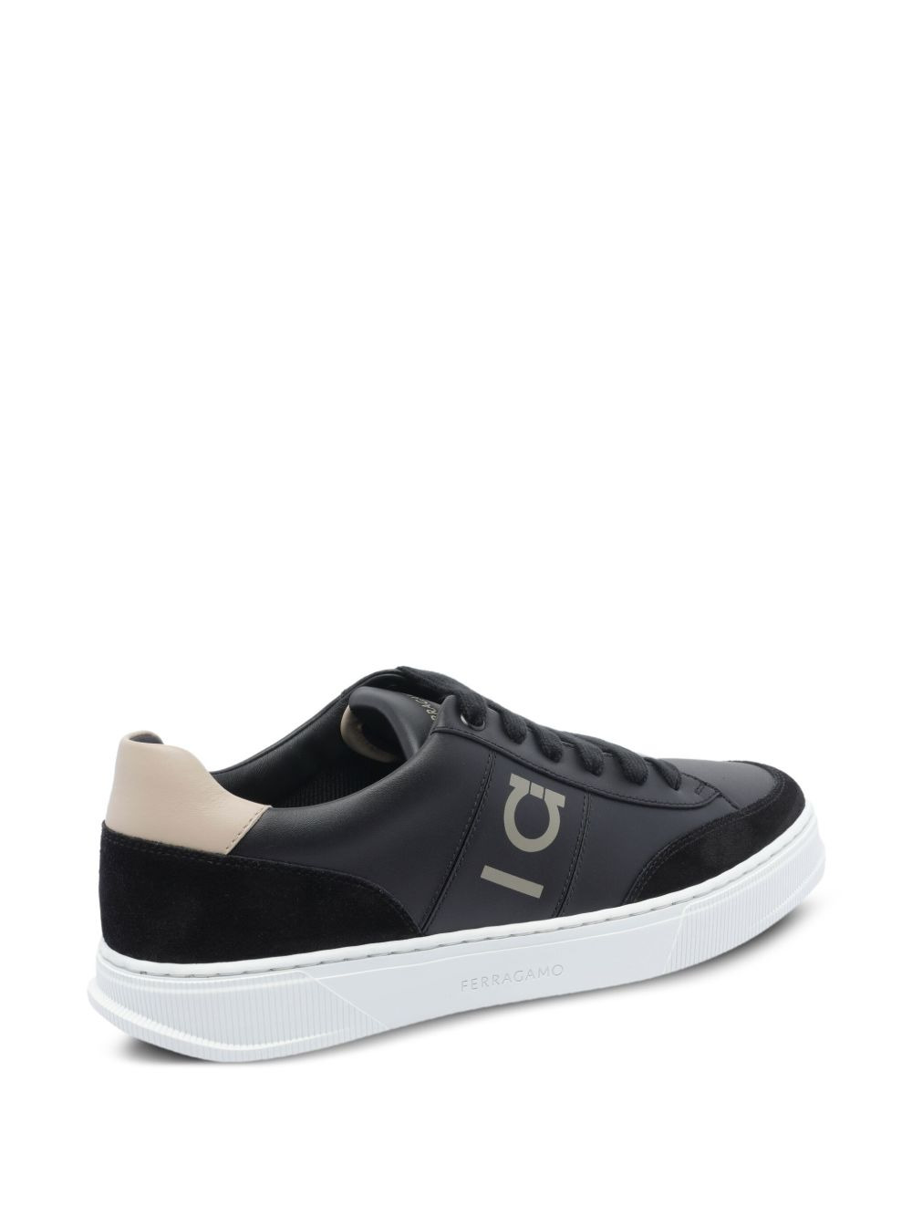 Alaska leather logo sneakers - 4