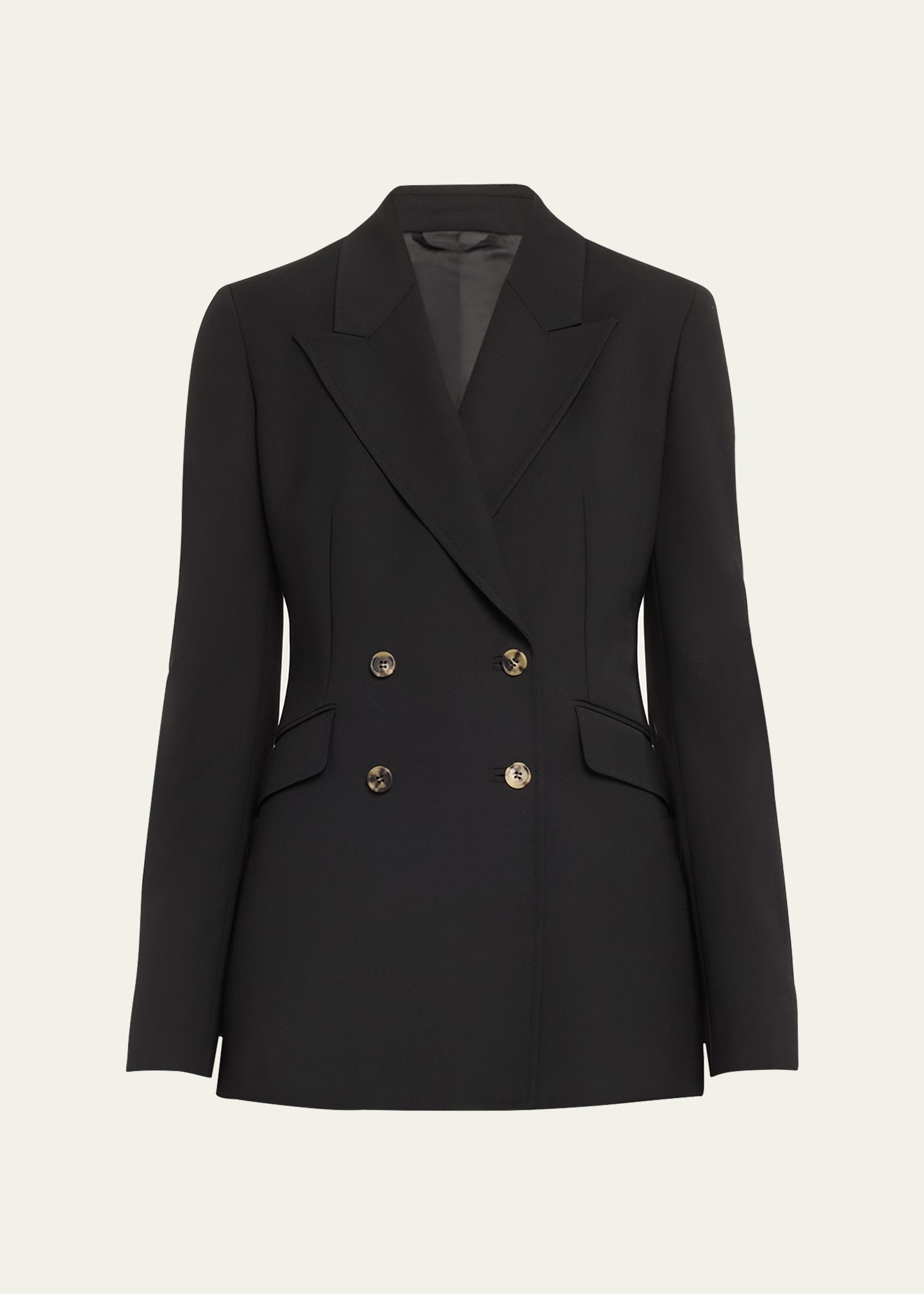 Angela Wool Blazer Jacket - 1