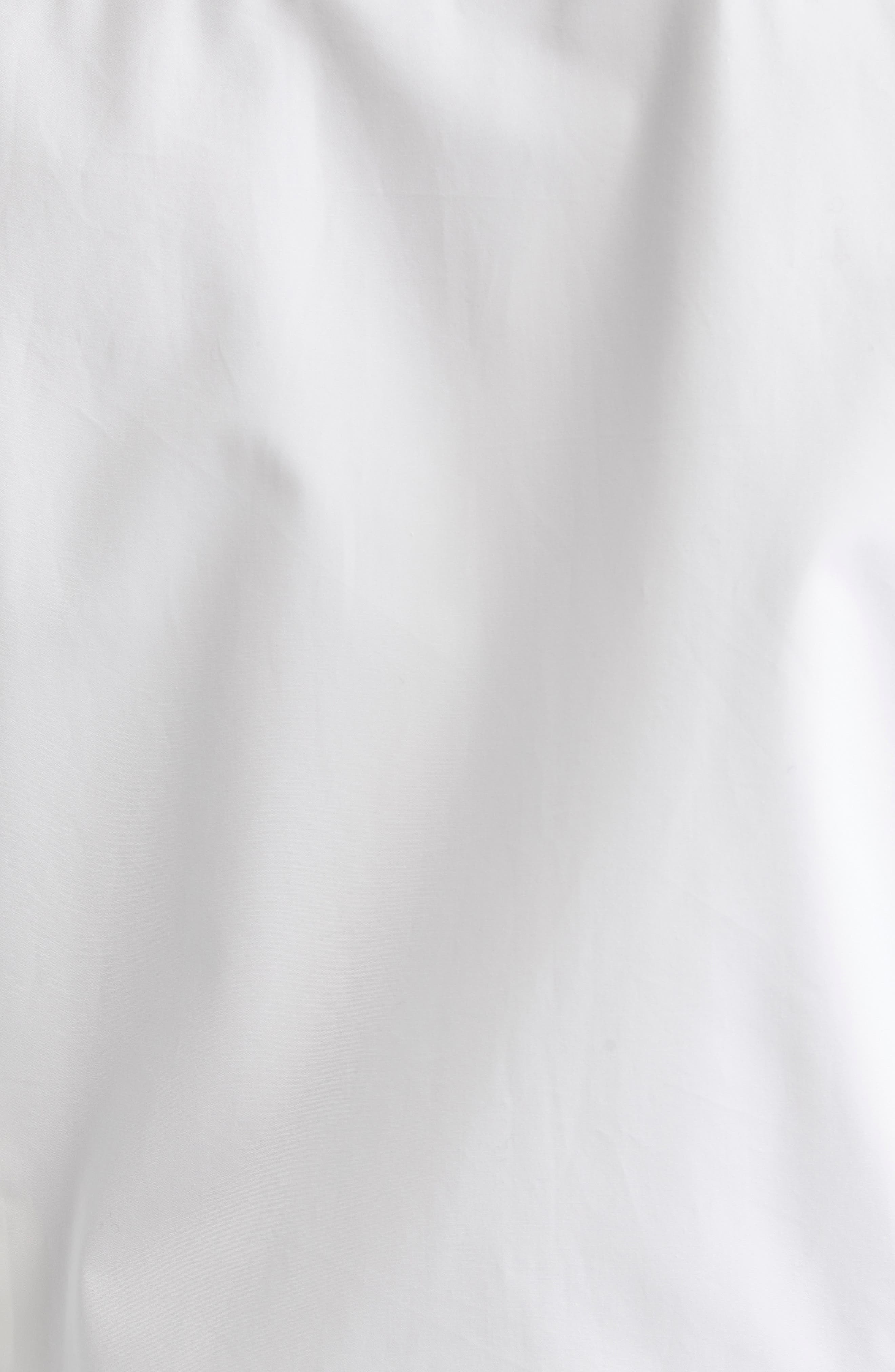 Jil Sander Classic Crop Cotton Button-Up Shirt in Optic White at Nordstrom - 7
