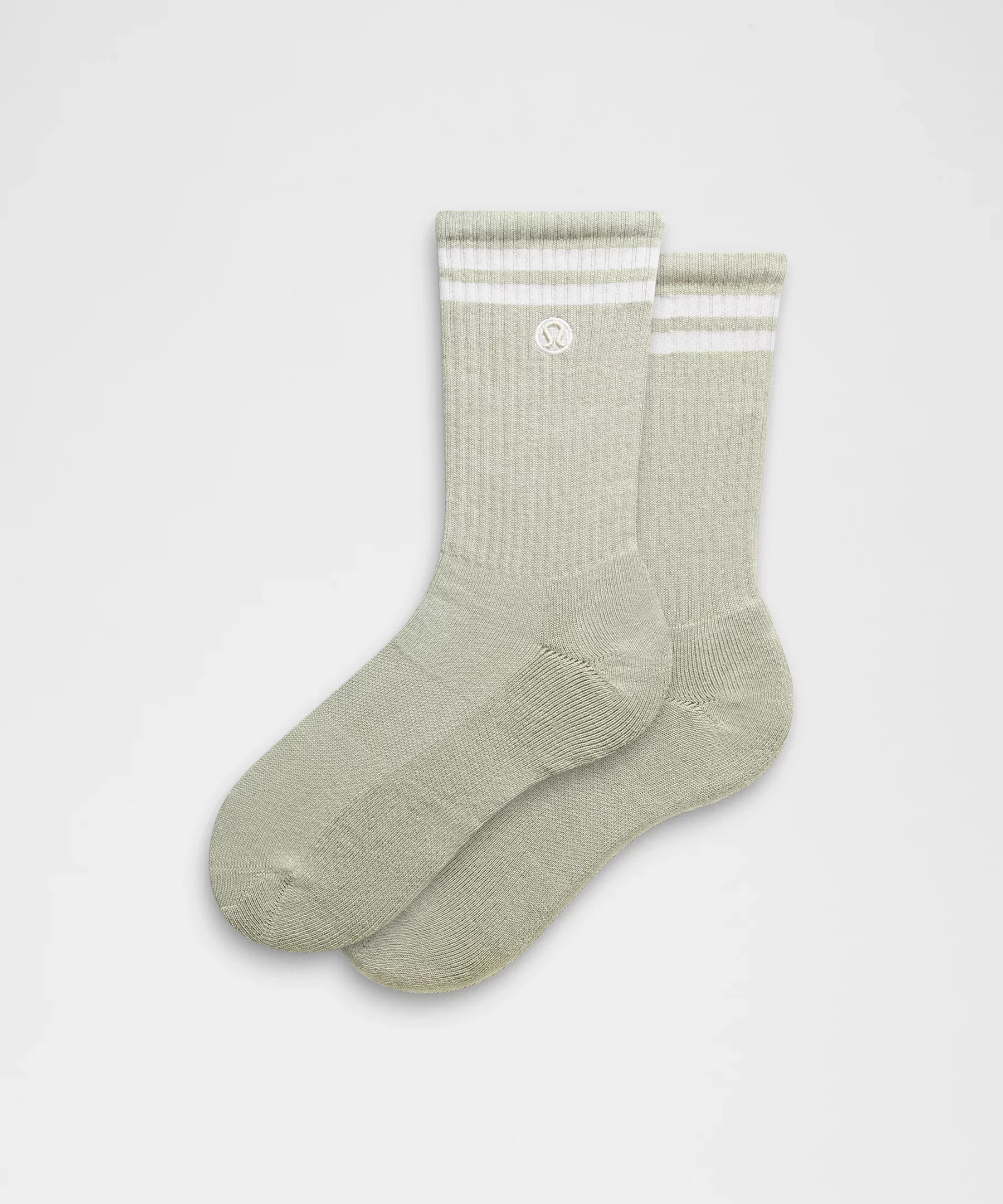Unisex Daily Essential Crew Socks *Stripe - 1