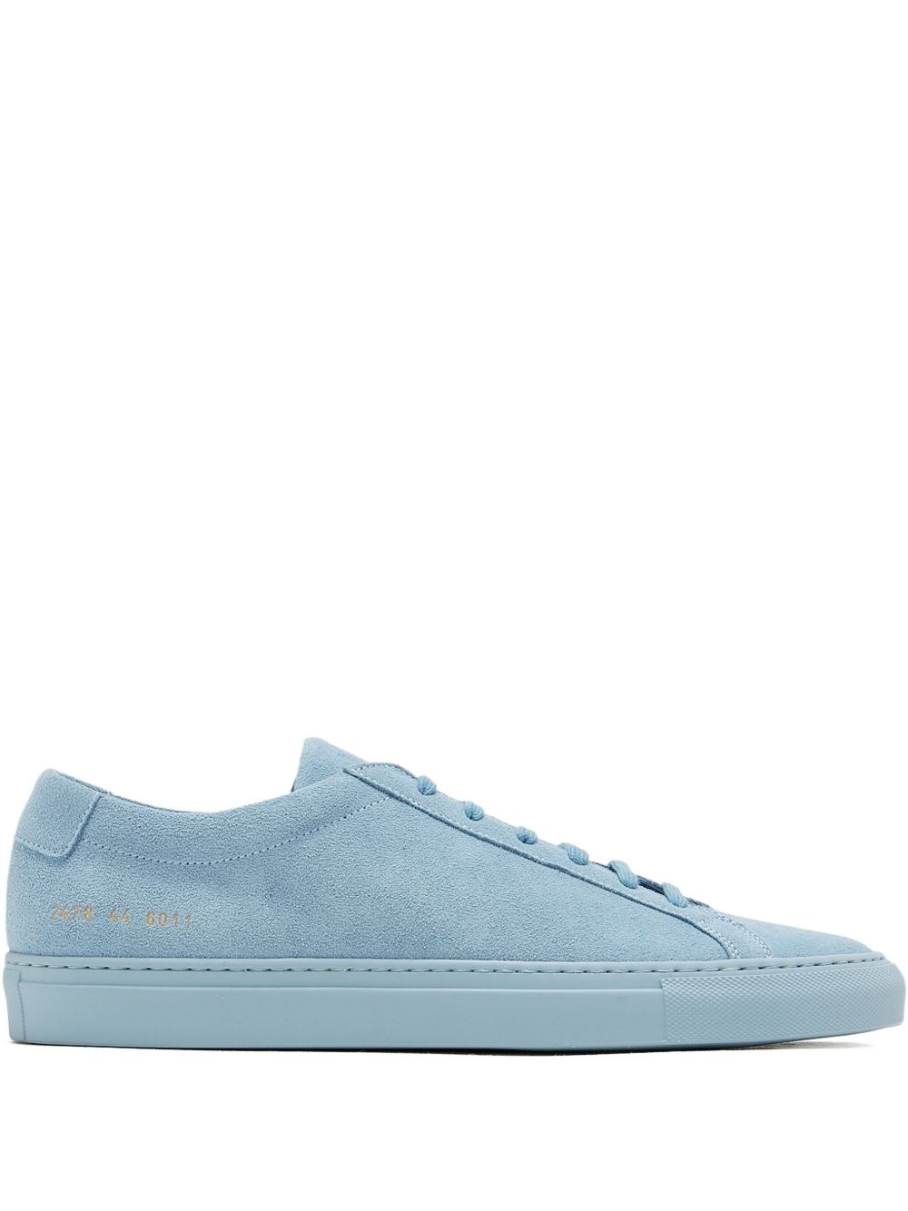 suede low-top sneakers - 1