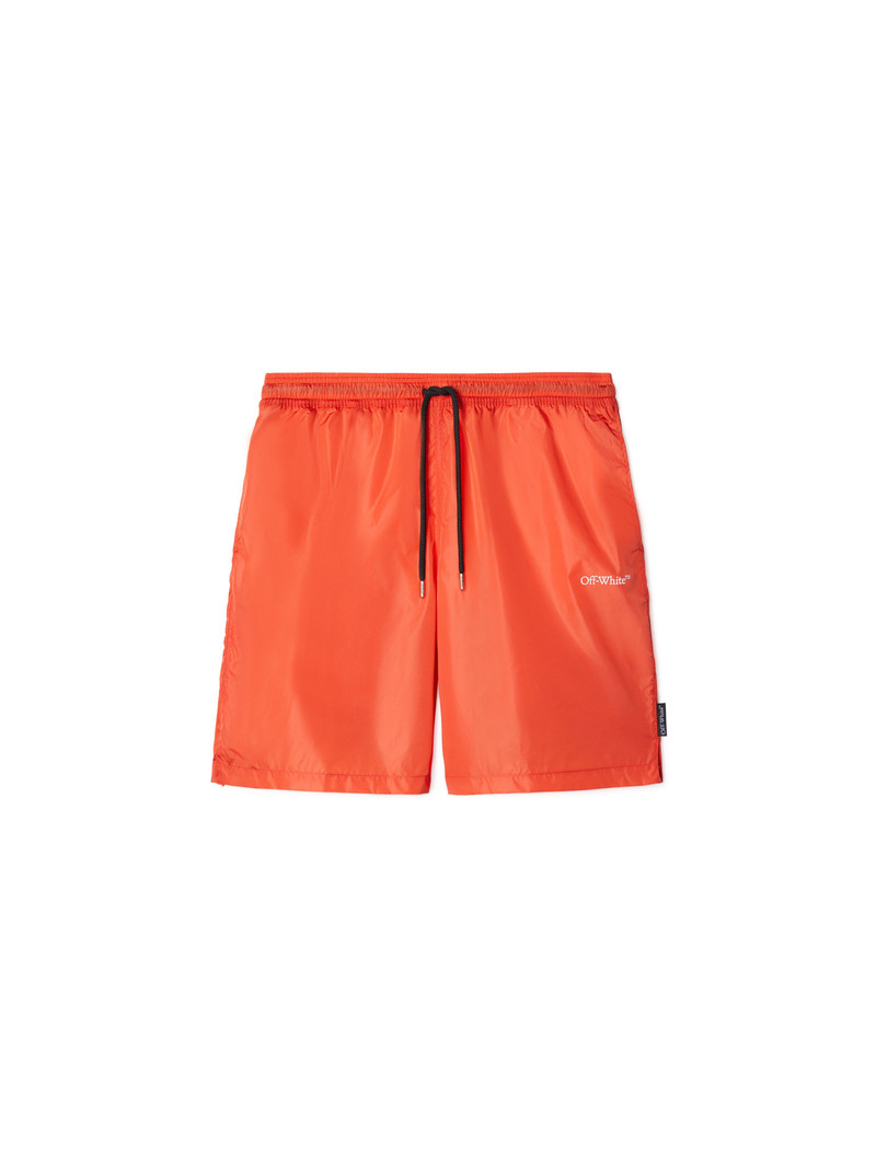 Orange Arrow Surfer Swim Shorts 1