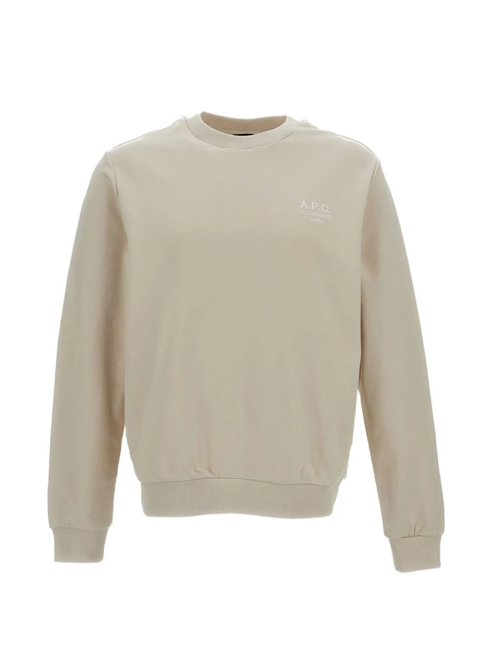 logo-embroidered sweatshirt - 1