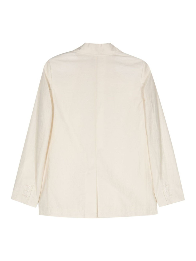 A.P.C. double-breasted crepe blazer outlook