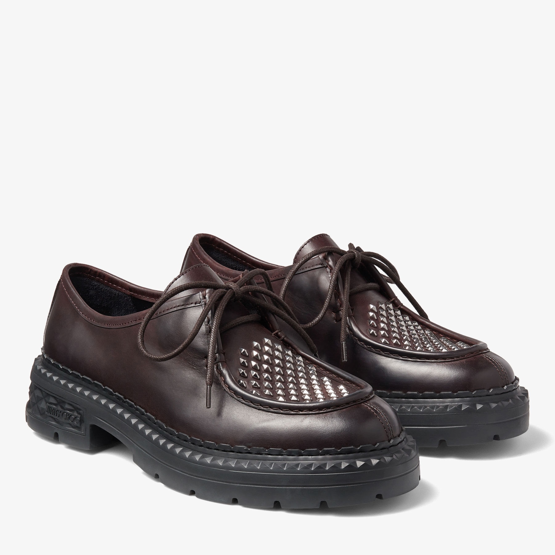 Marlow Moccasin
Mocha Soft Calf Moccasins with Studs - 2