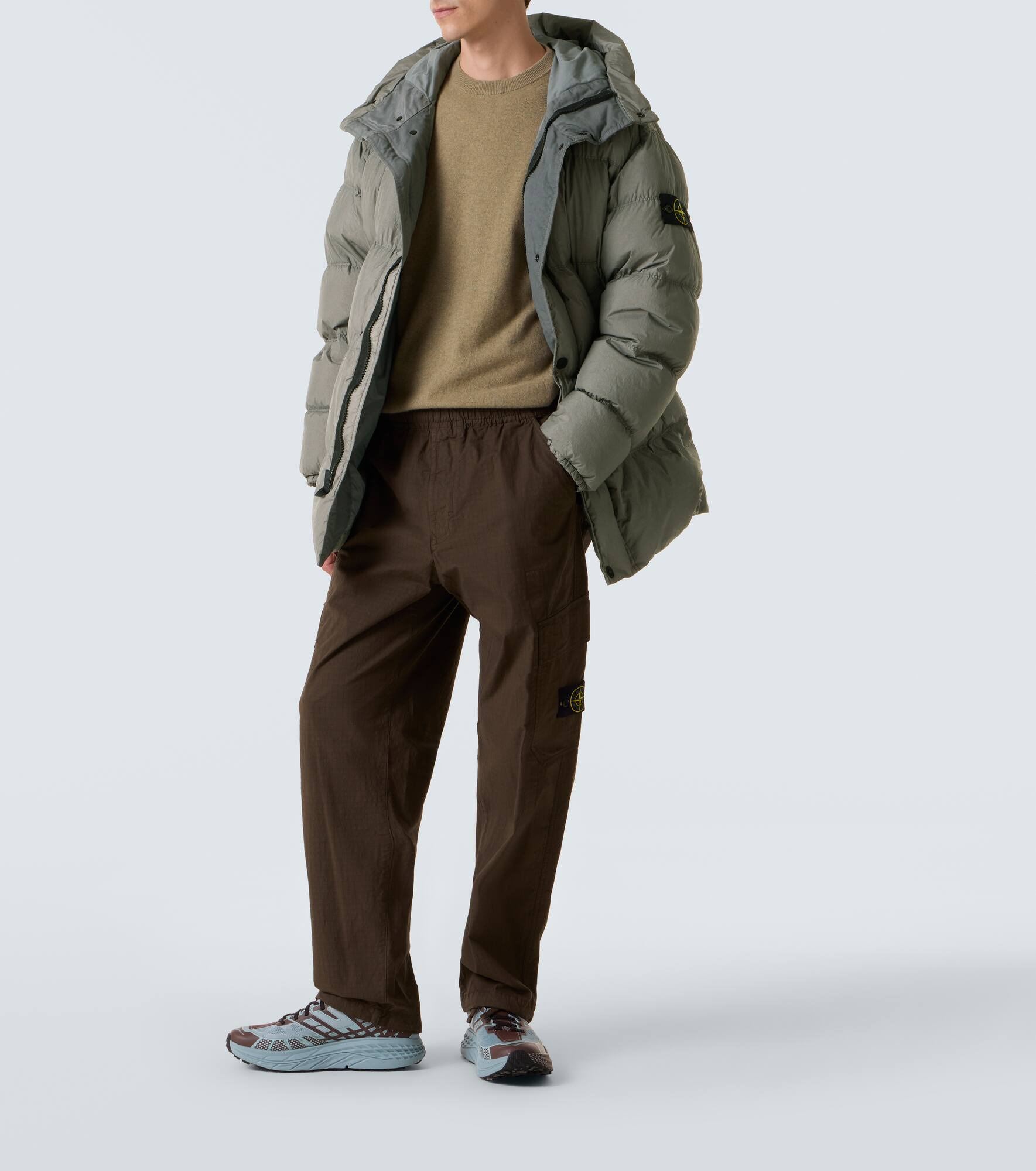 Hooded down coat - 2