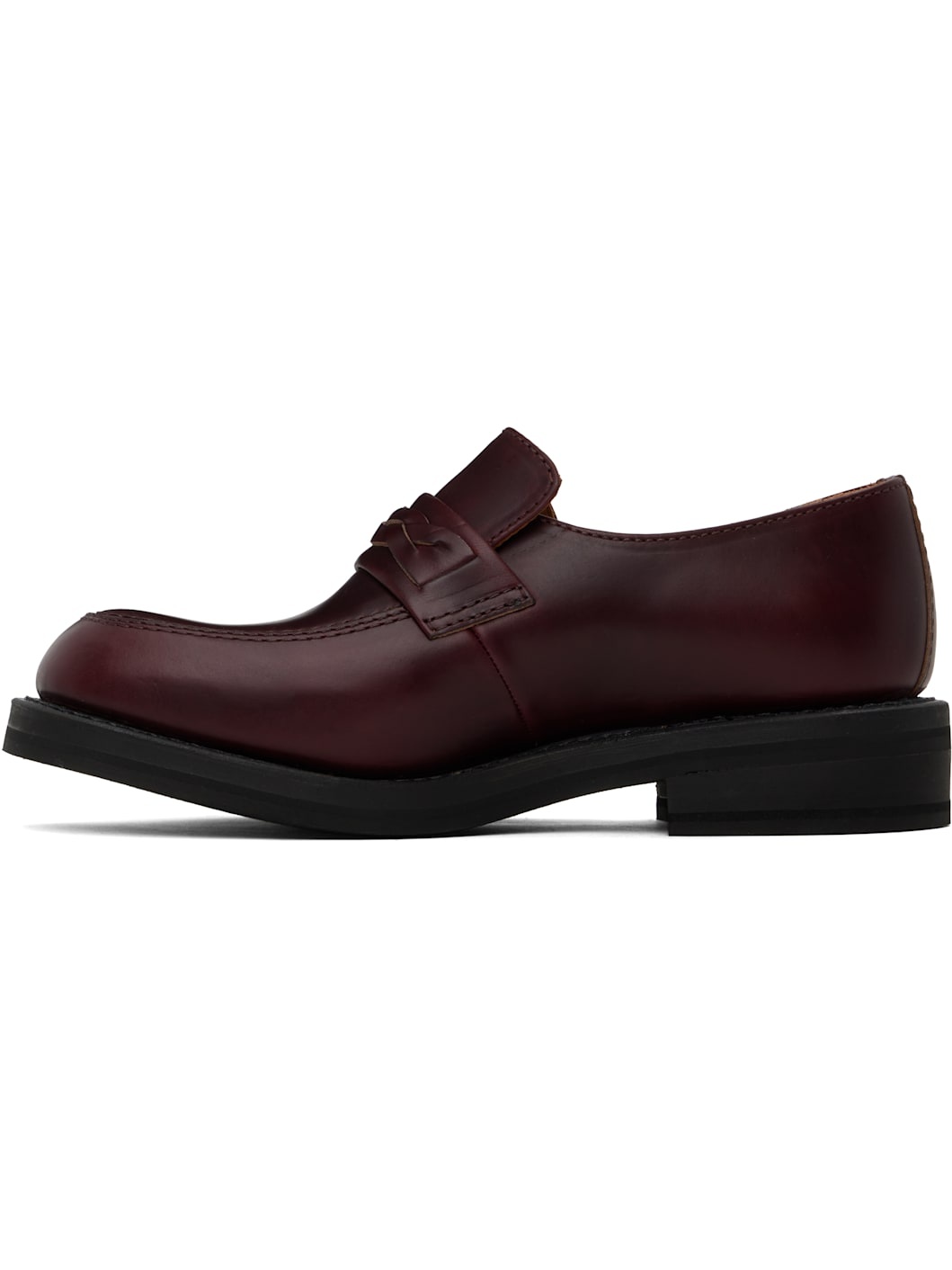 Burgundy Nakano Loafers - 3