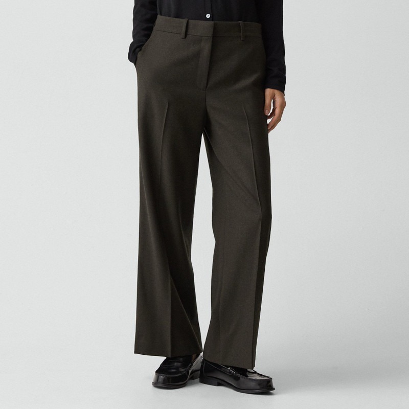 Classic Straight Pant in Sleek Flannel 5