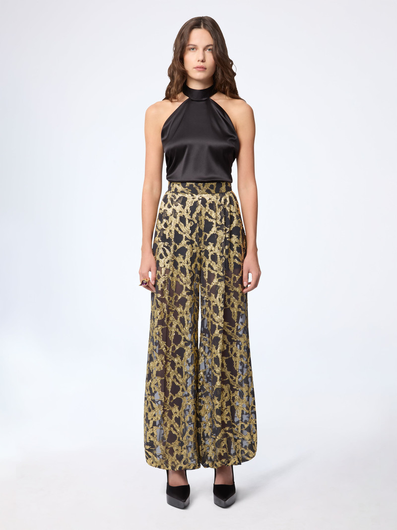 Marble Gold Harem Pants 1