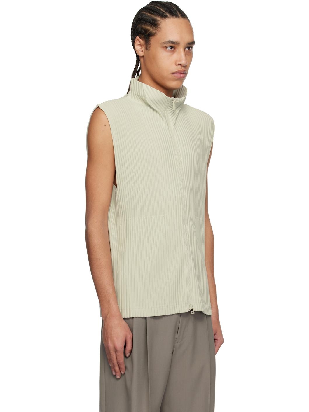 Gray Monthly Color March Vest - 2