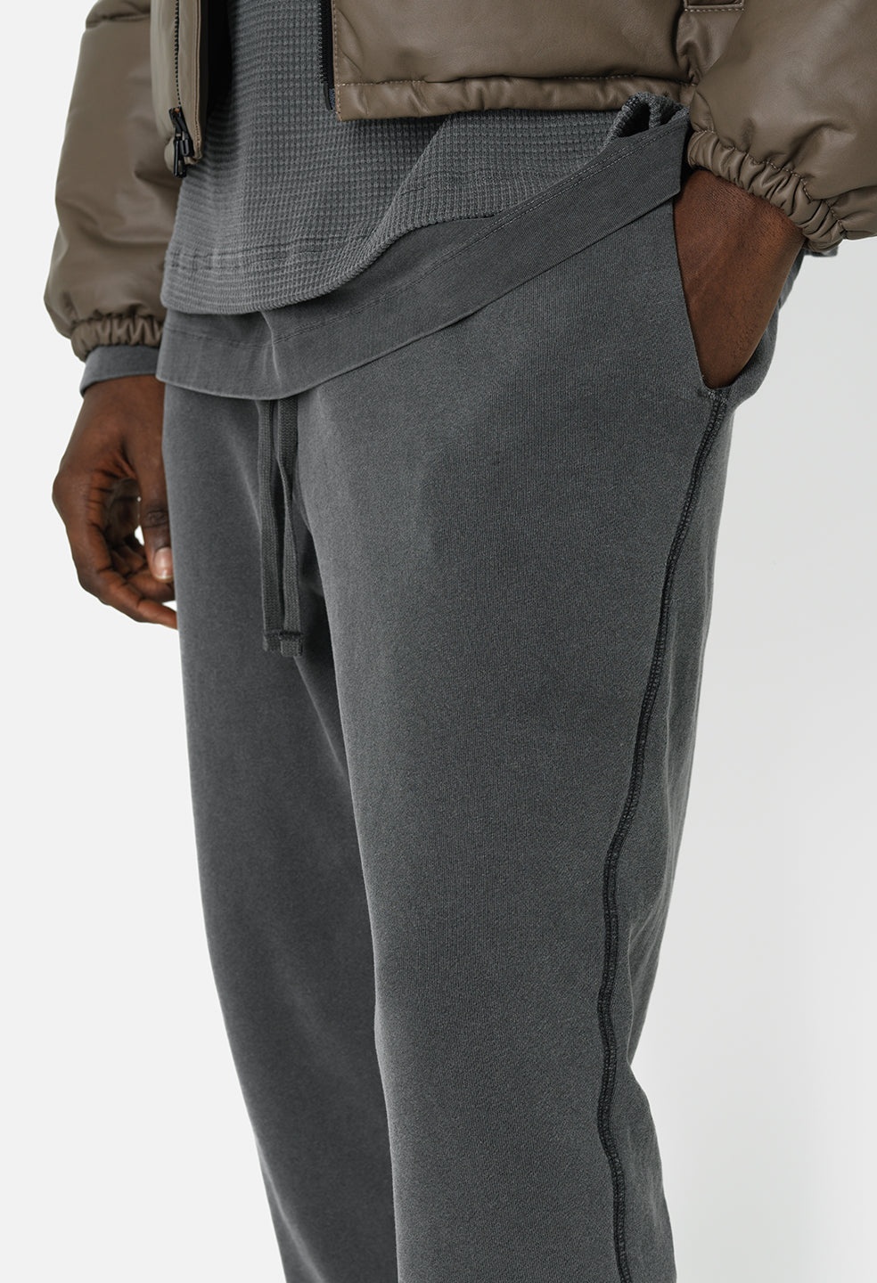 THERMAL LINED LA SWEATPANTS - 7
