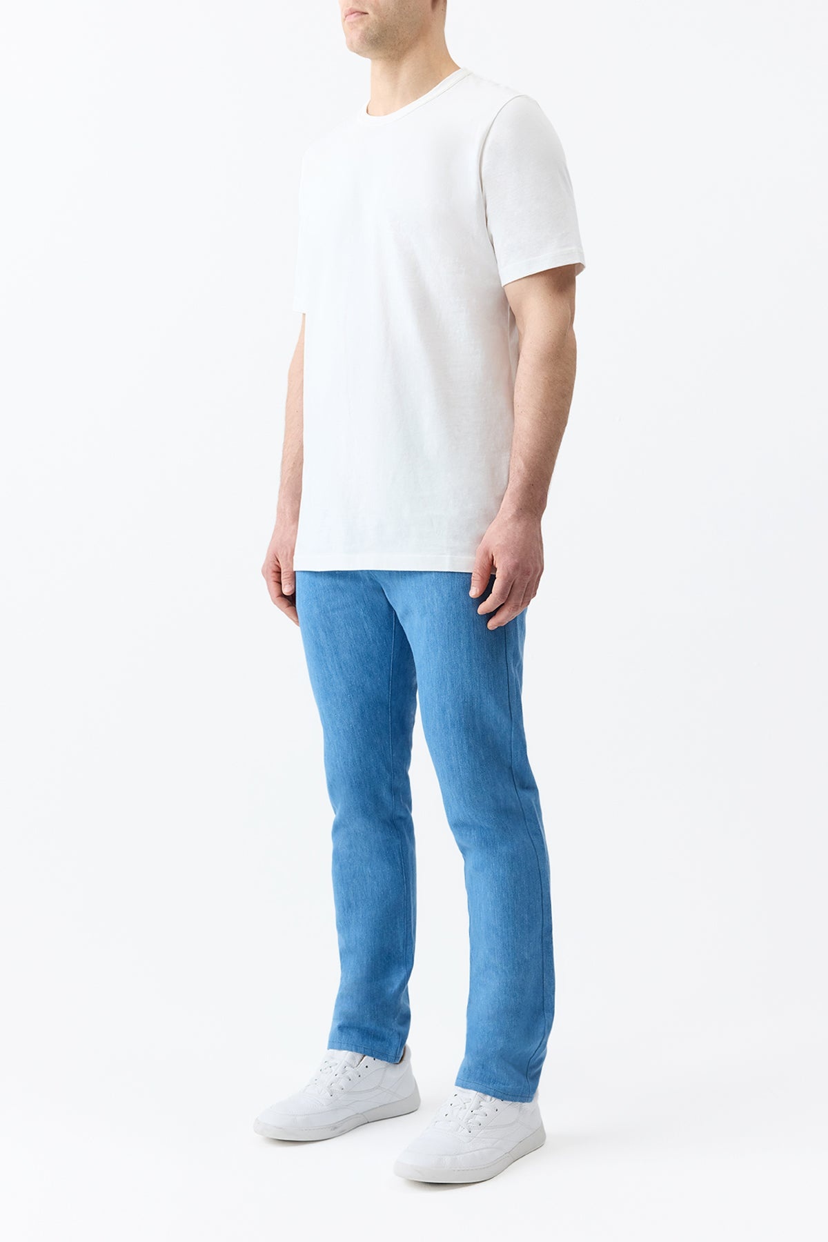 Bandeira T-shirt in White Organic Cotton - 3
