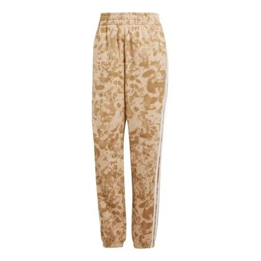 (WMNS) adidas Sweat Pants Asia Sizing 'Beige' IX5997 - 1