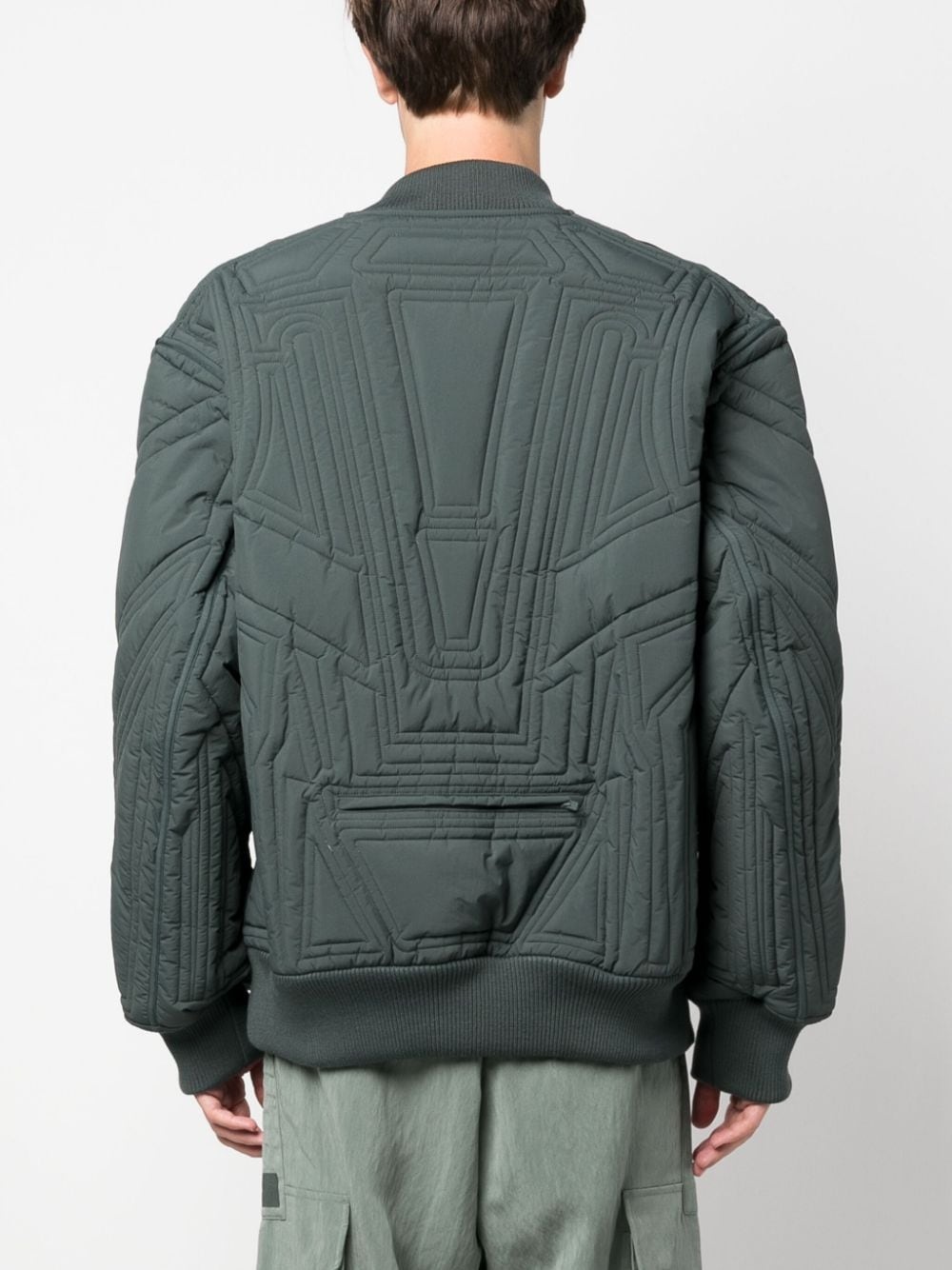 quilted bomber jacket - 4