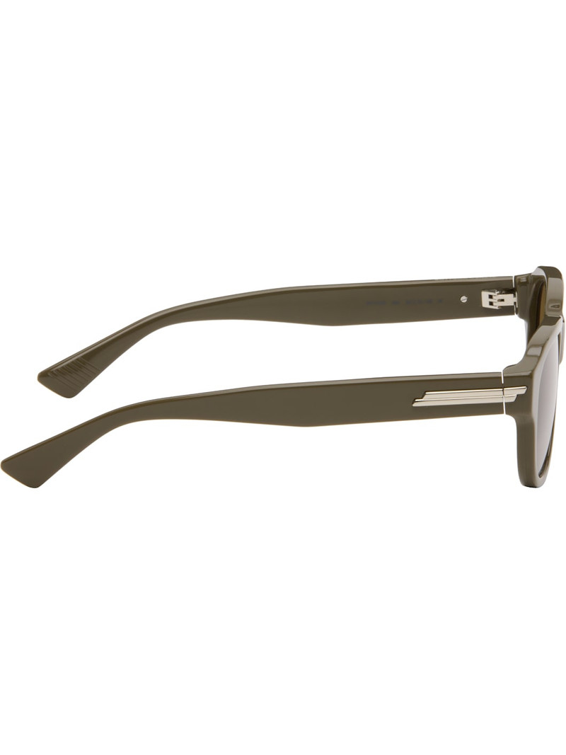 Bottega Veneta Taupe Ribbon Stretch Sunglasses outlook