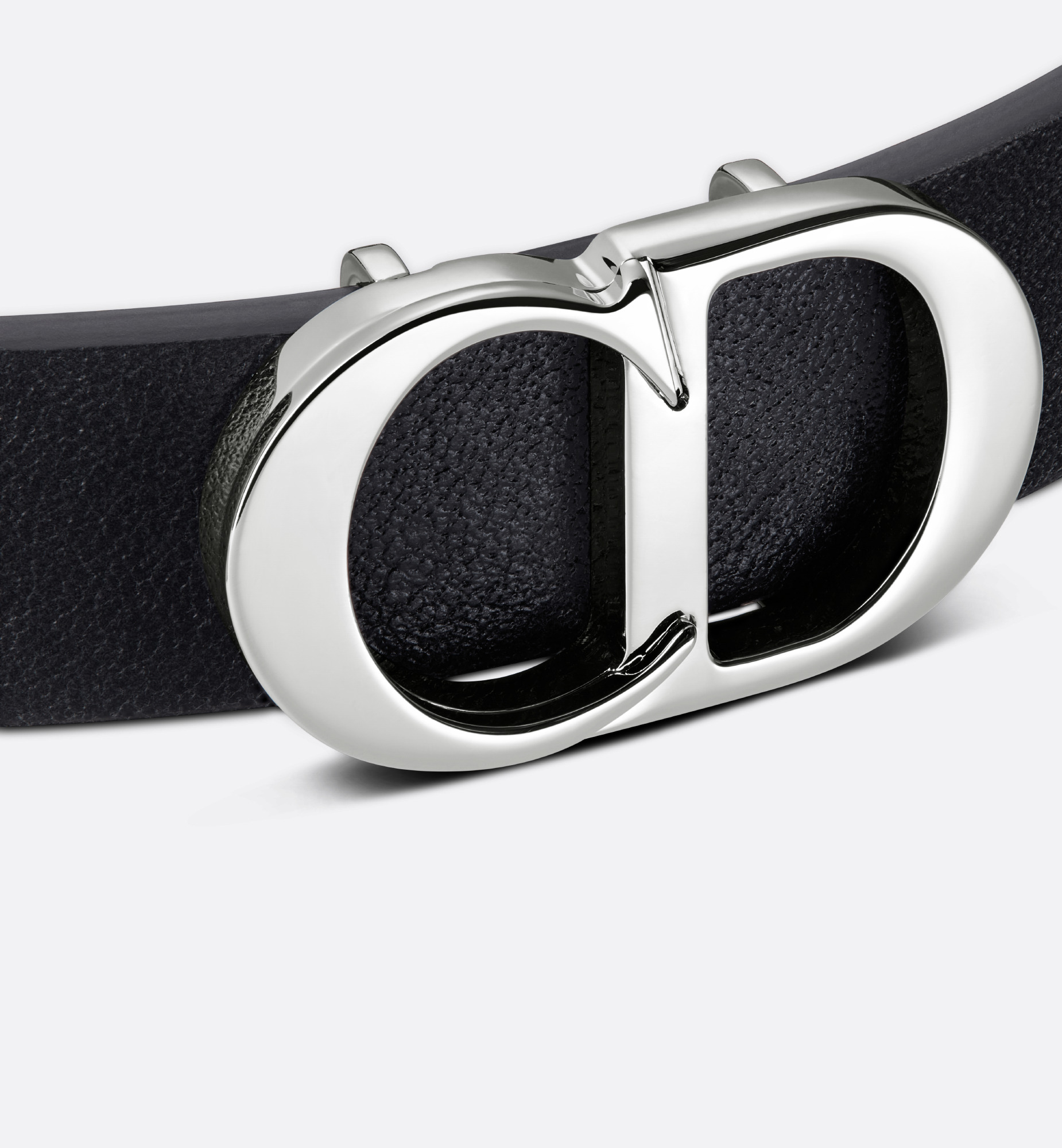 CD Icon Leather Bracelet - 3