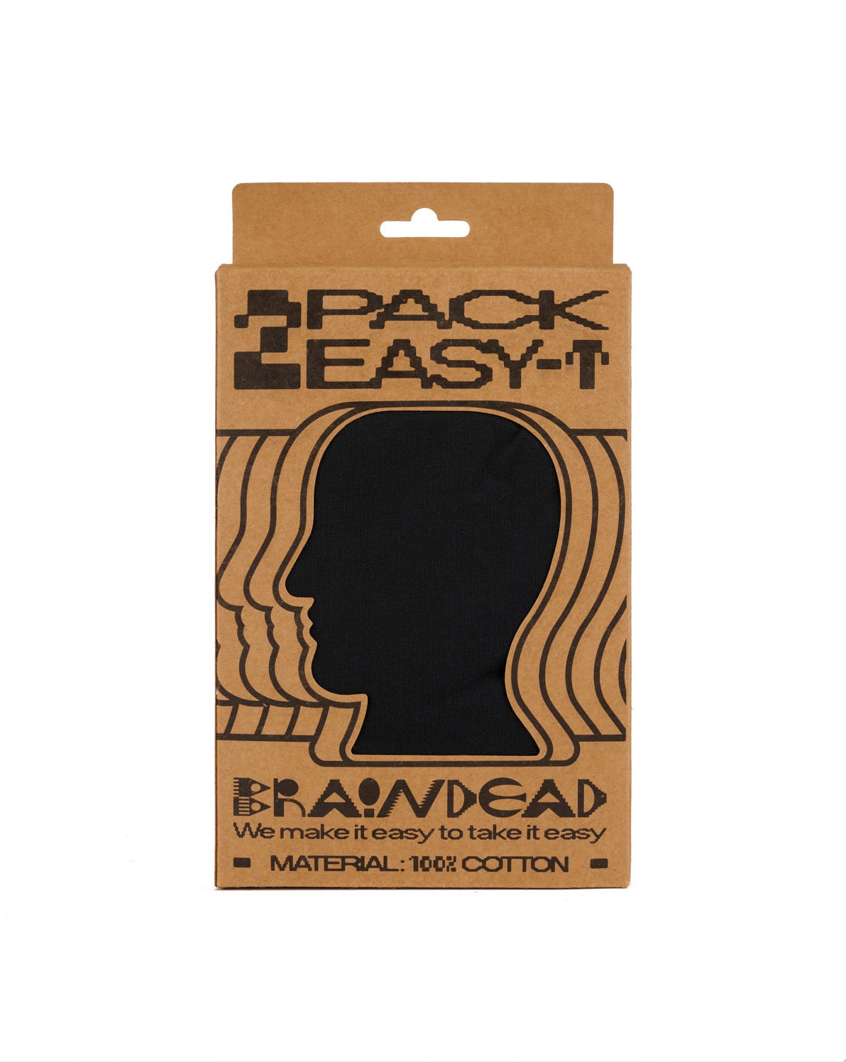 2 Pack Easy T-Shirts - Black - 2