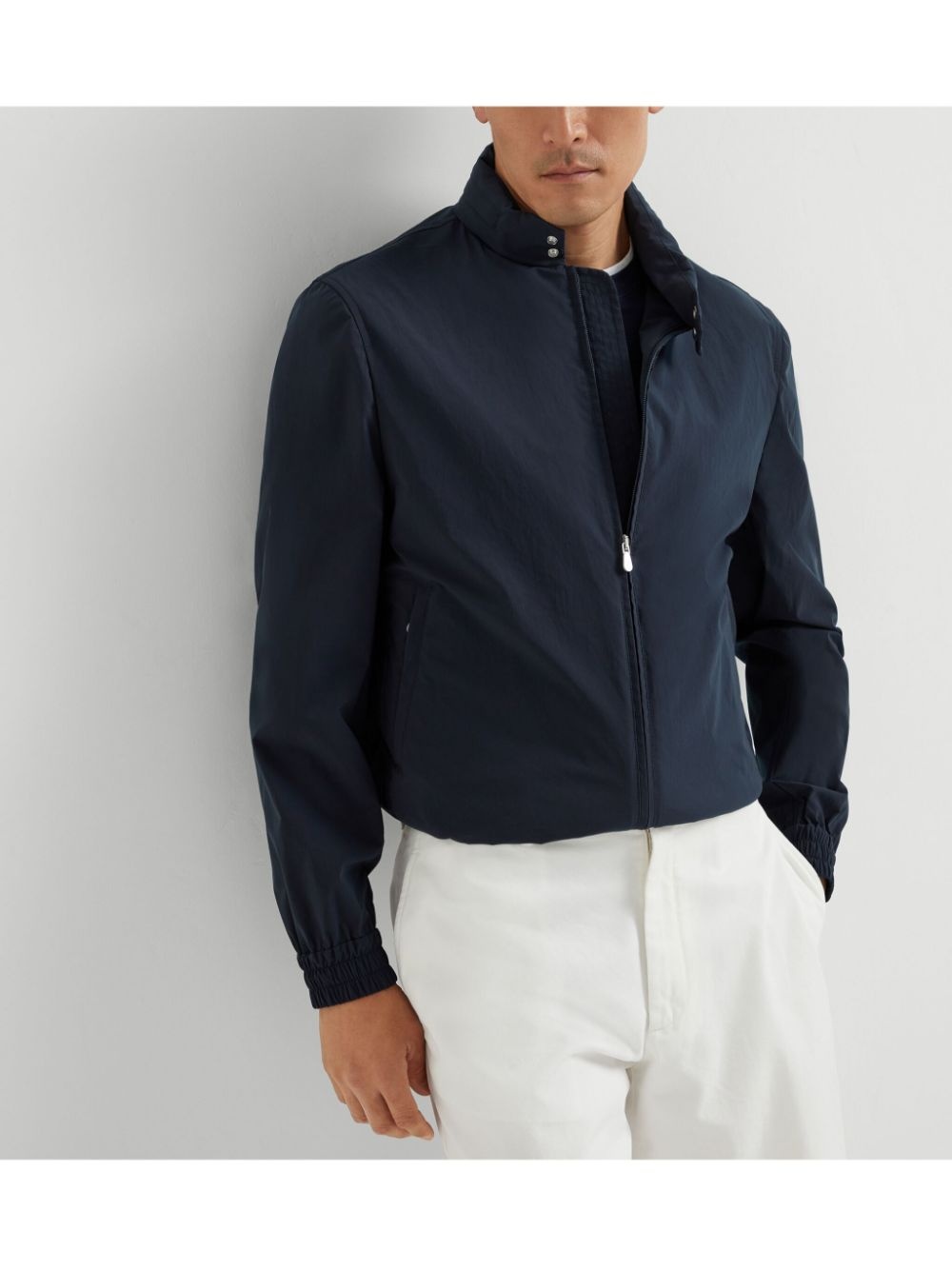 water-resistant bomber jacket - 6