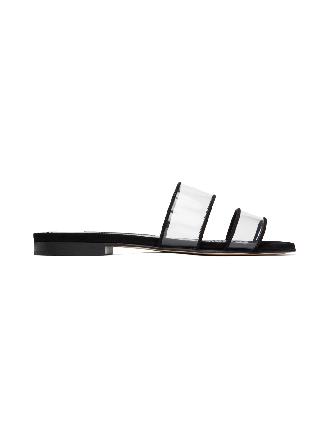 Black Invymu Sandals - 1