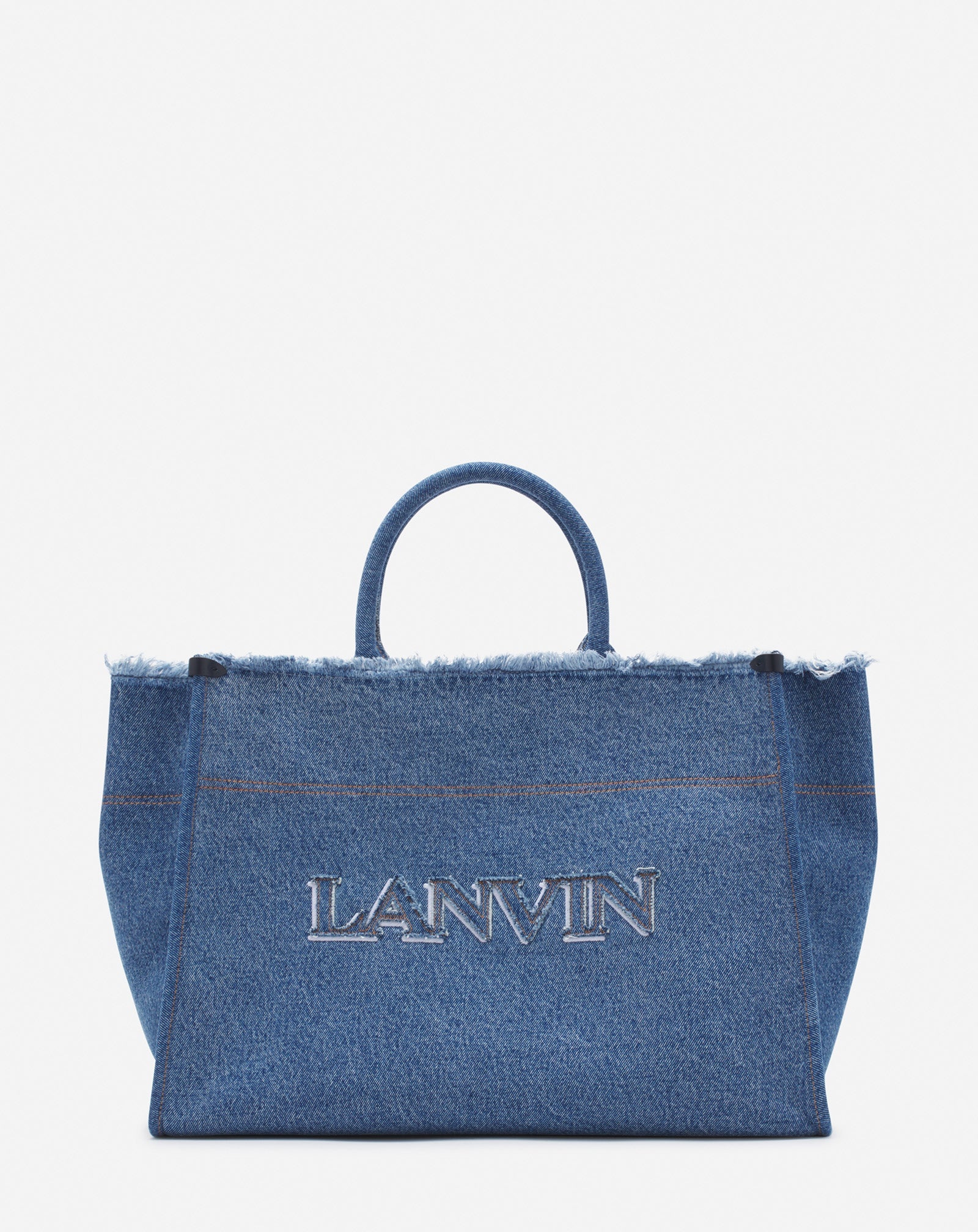 IN&OUT MM TOTE BAG IN DENIM - 1