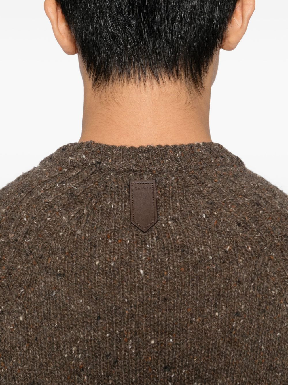 SPECKLED CREW-NECK SWEATER - 3