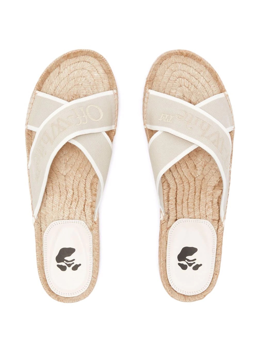 Crisscross espadrille sandals - 4