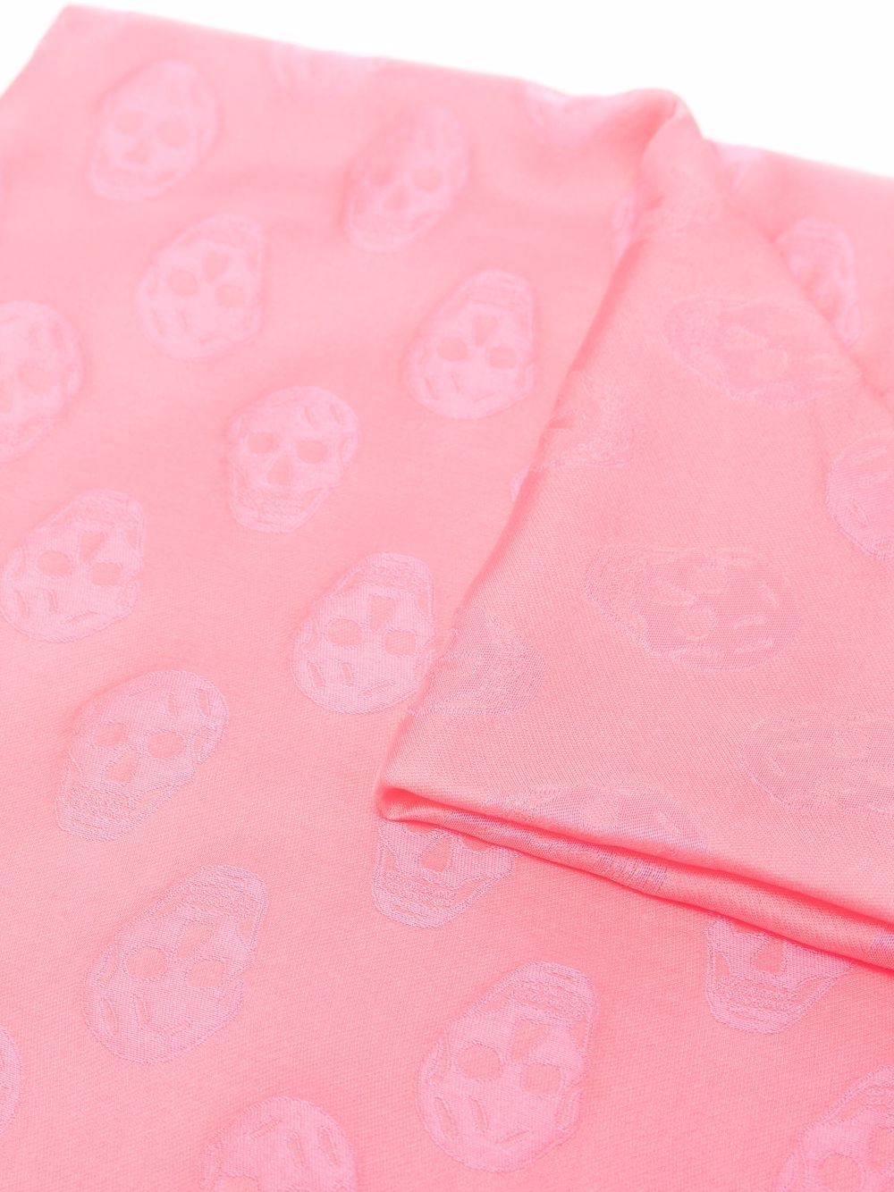 skull-print scarf - 3