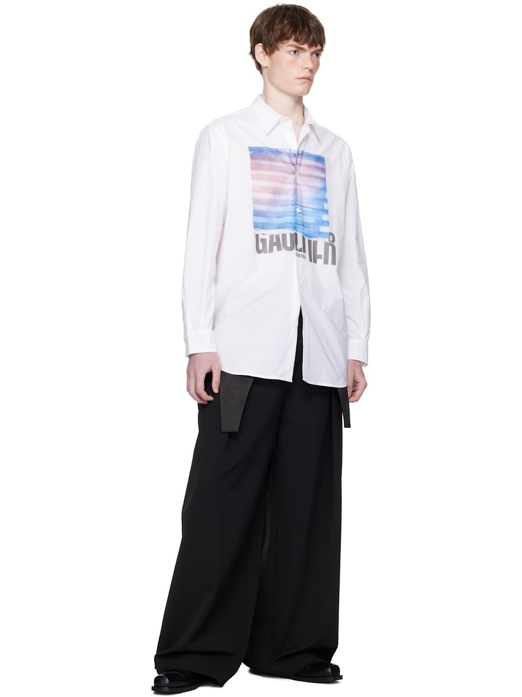 White 'The Oversized Air' Shirt - 4