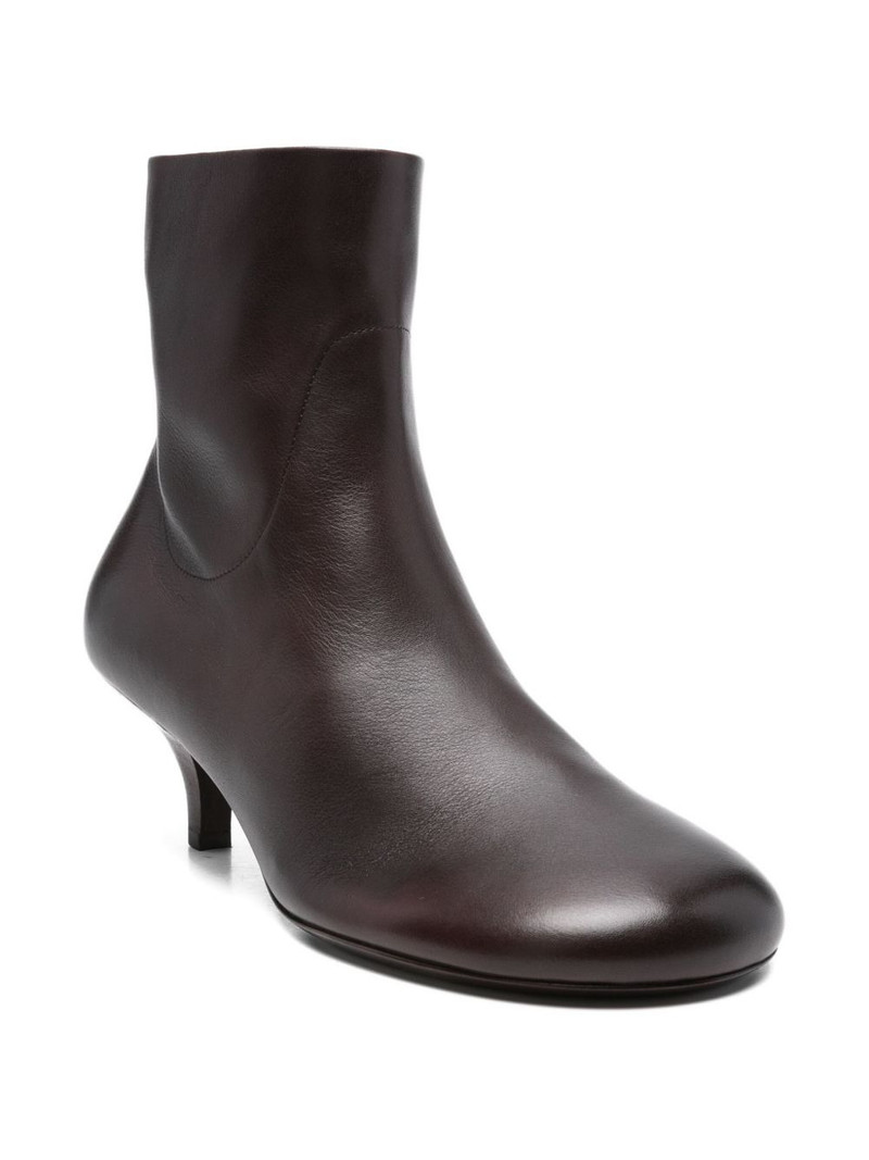 Marsèll kitten-heel leather ankle boots outlook