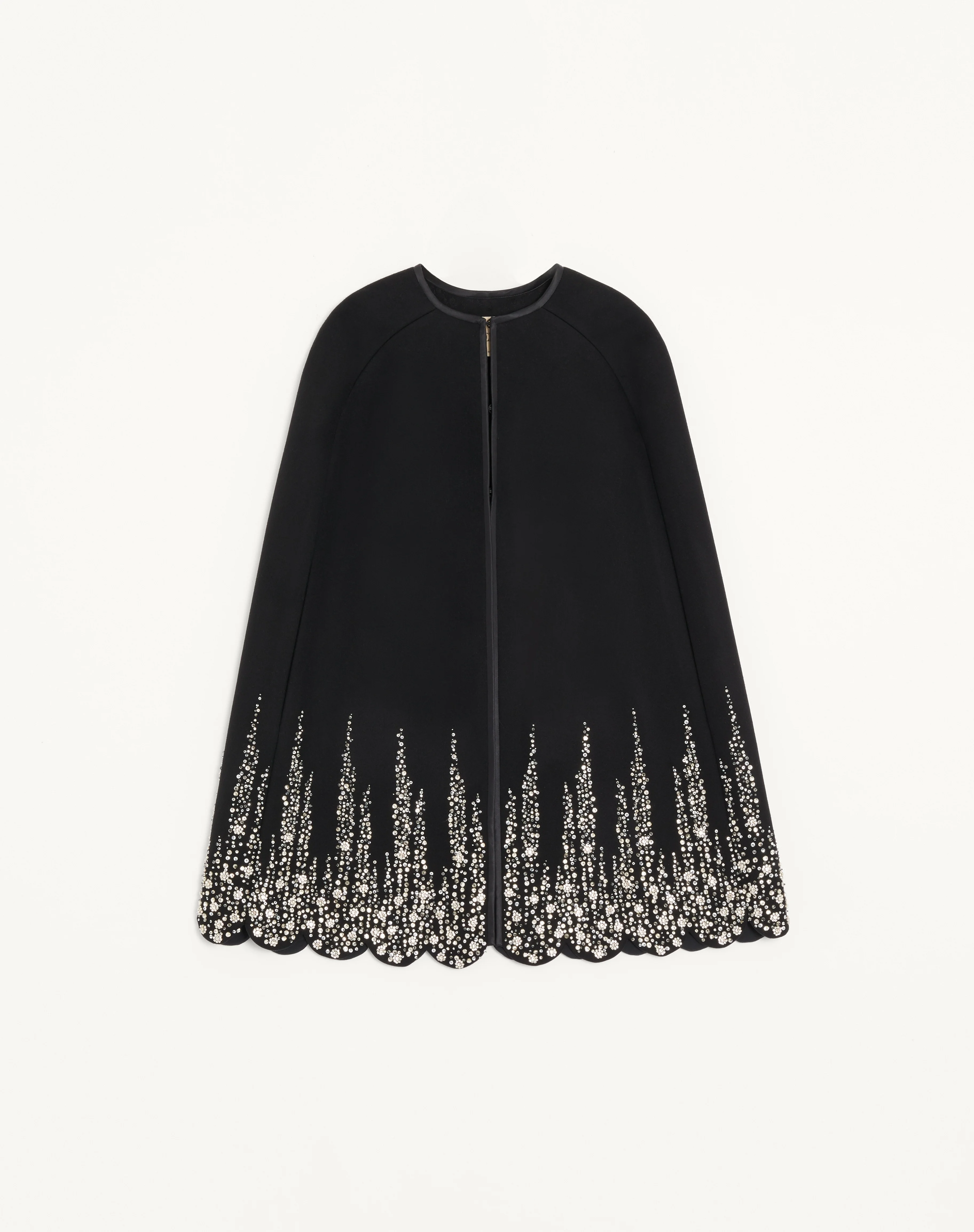 EMBROIDERED COMPACT DRAP CAPE - 1