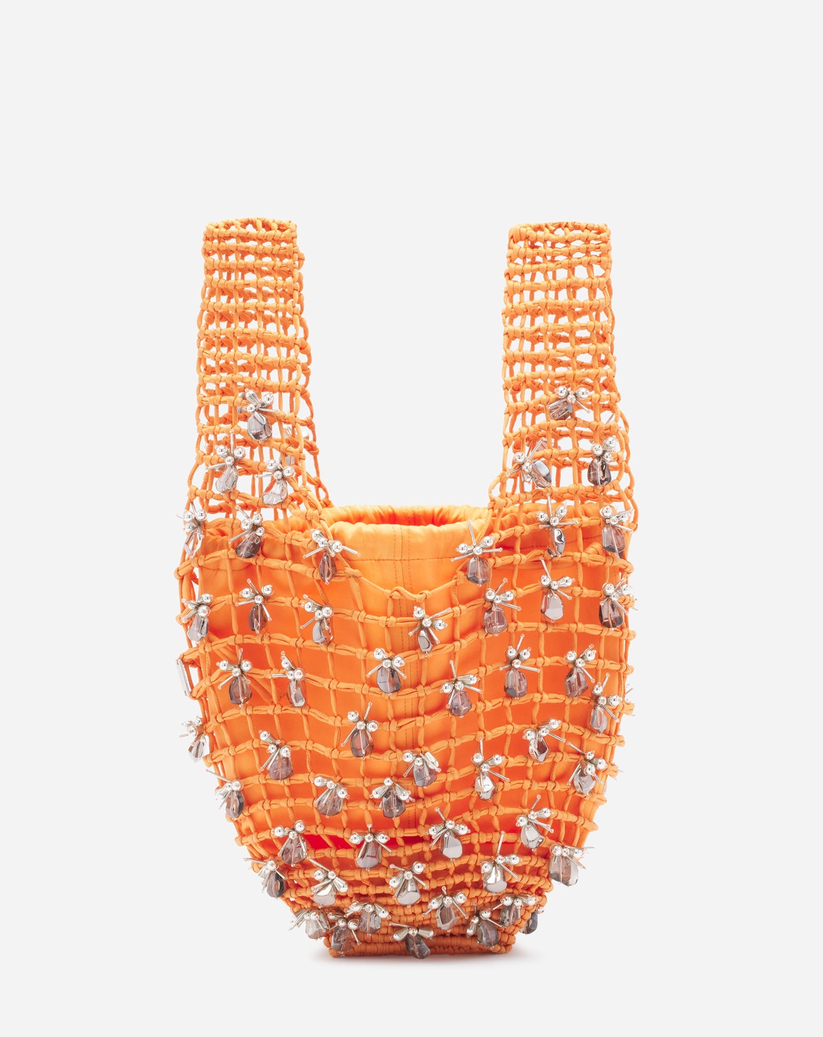 MACRAME BY LANVIN SATIN BAG - 1