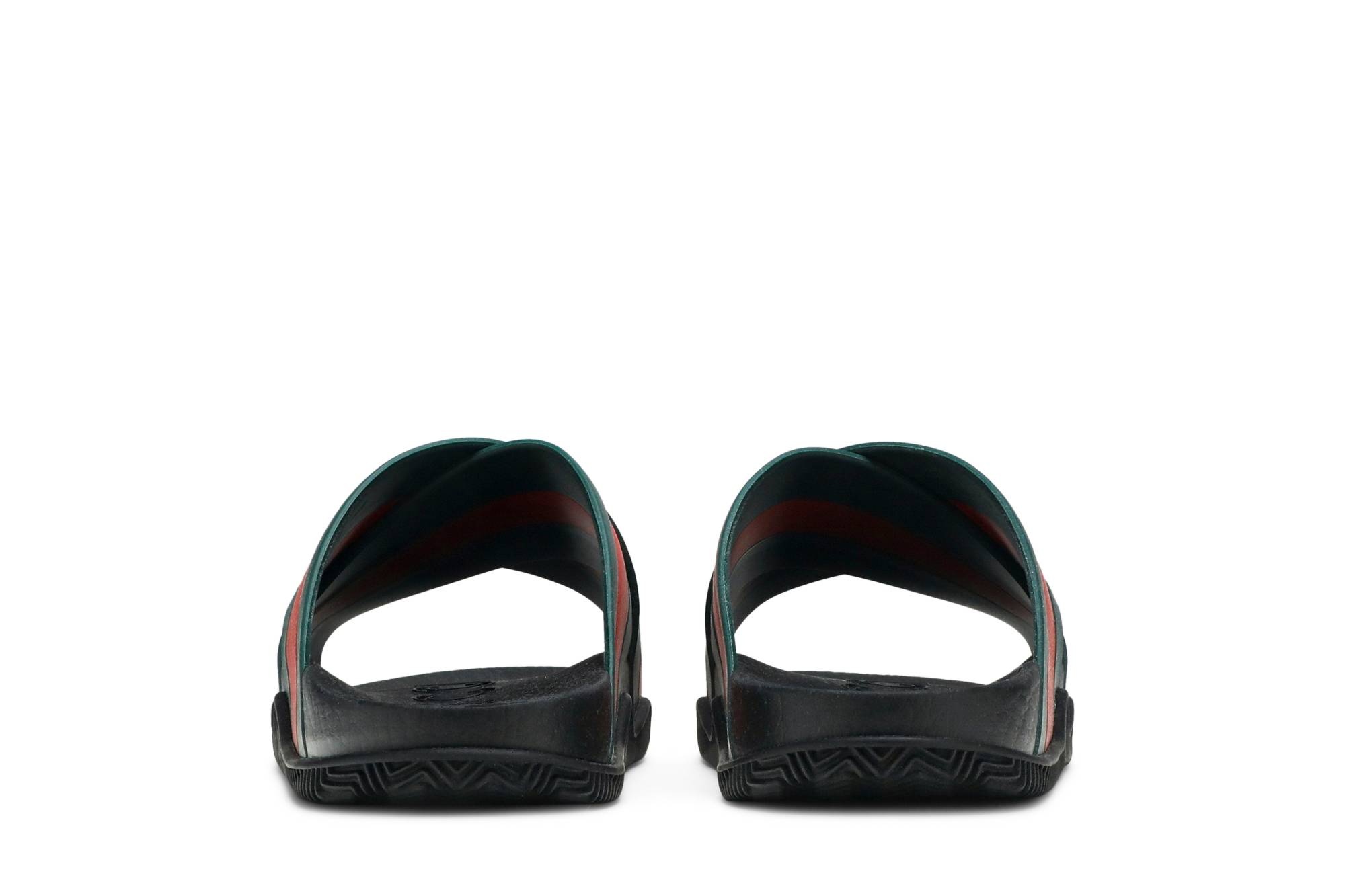 Gucci Rubber Slide 'Green Red' - 6