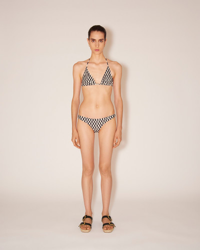 Nanushka CAIA - Matte stretch bikini top - Creme outlook