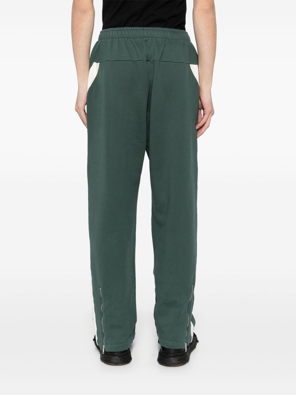 side-stripe track pants - 4
