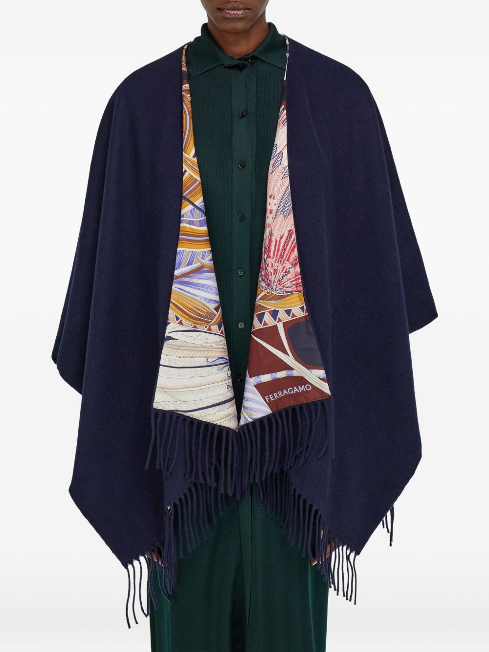 fringe cape - 2