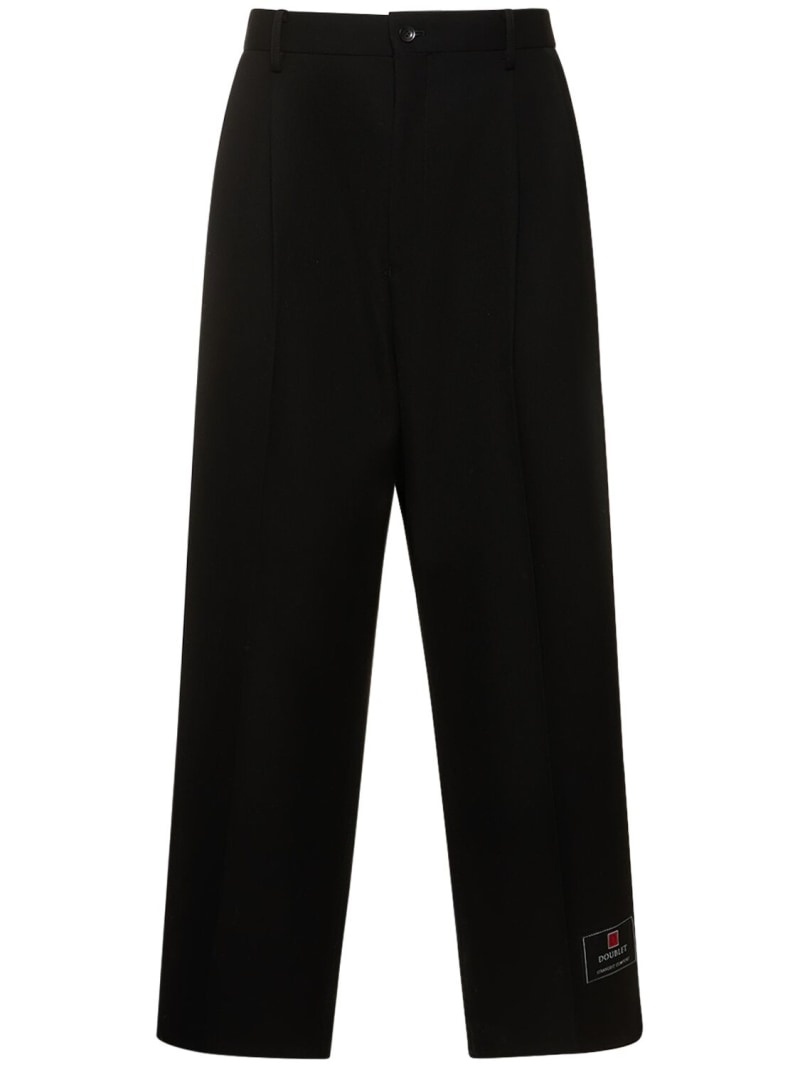 Tailored wool pants - 1