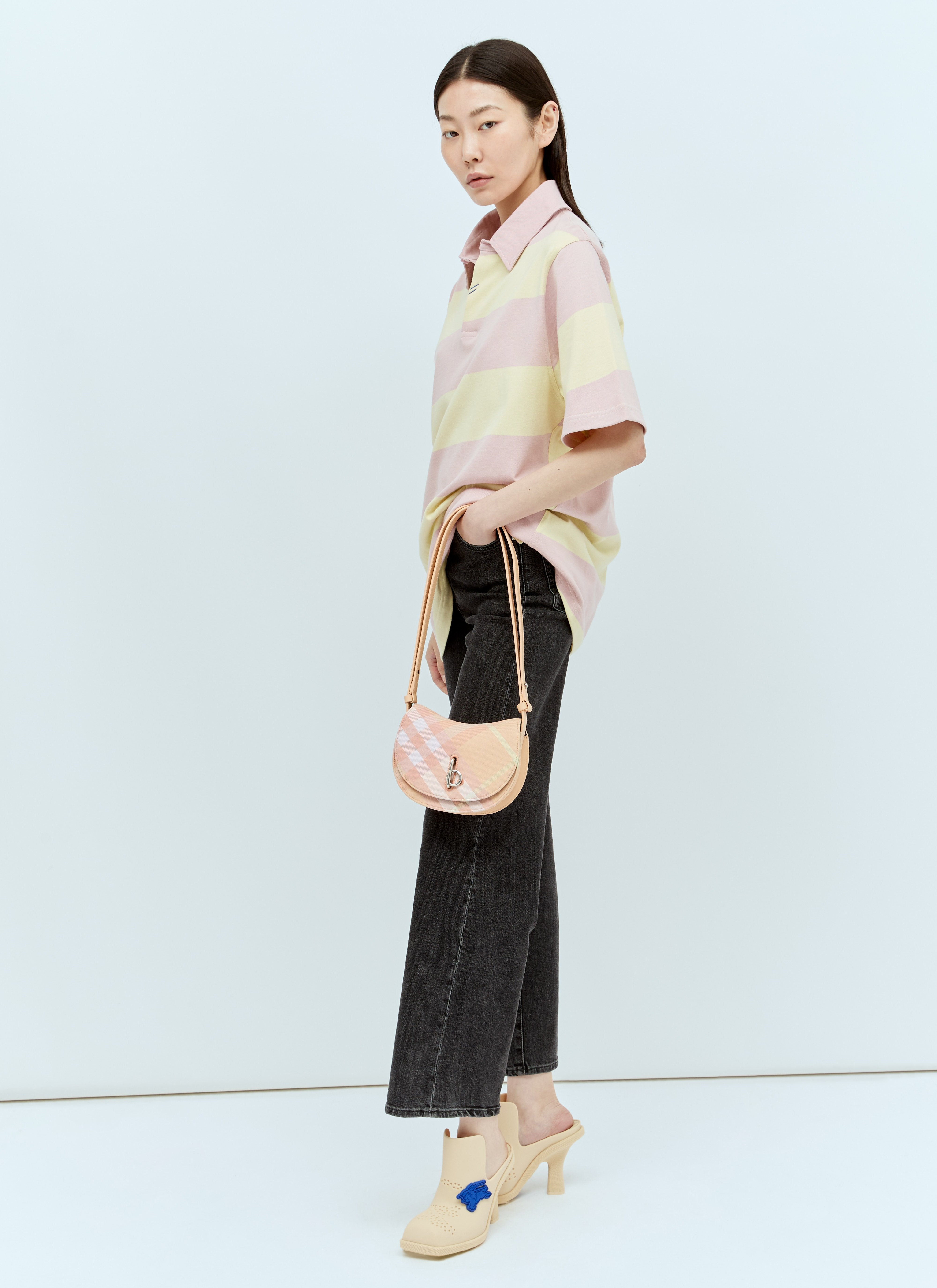 Burberry Women Rubber Highland Mules - 3