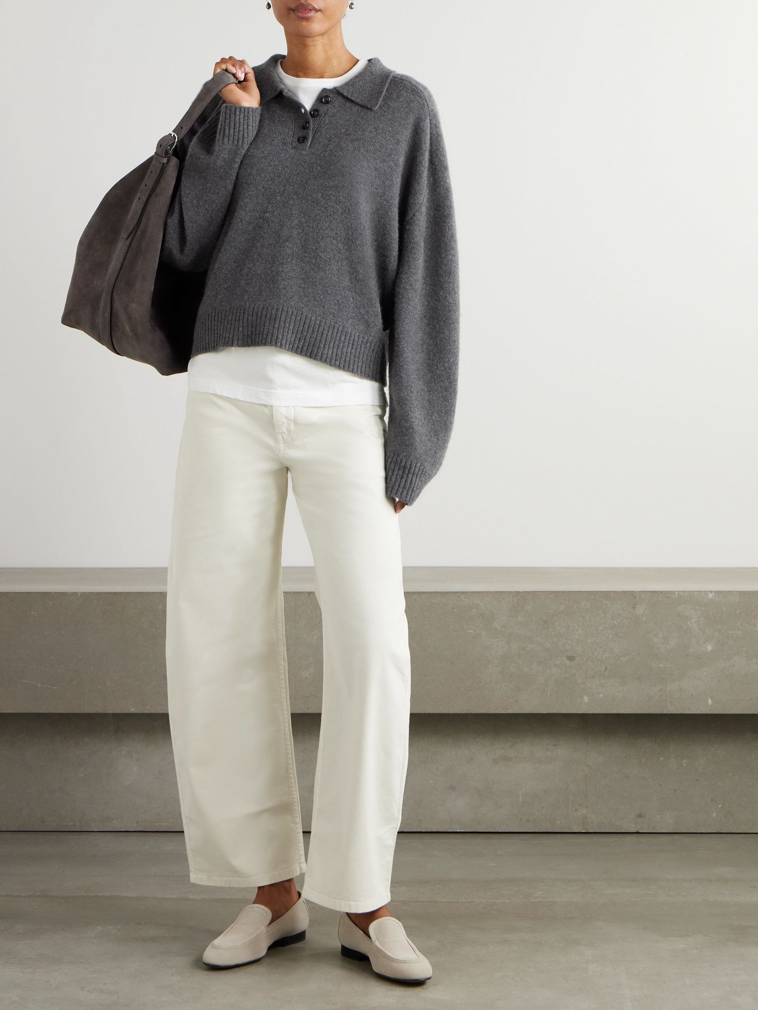 Homere cashmere sweater Dark gray - 2