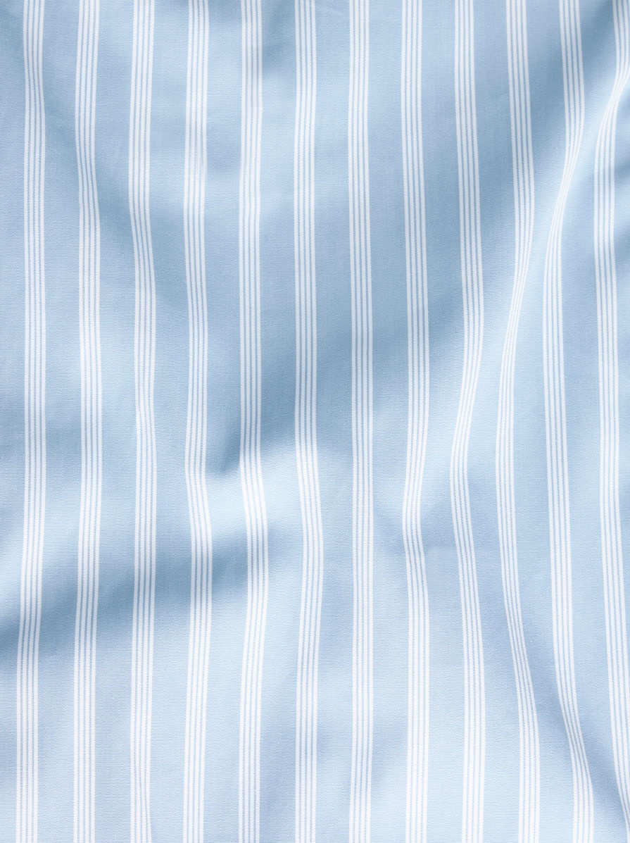 STRIPED SHIRT WITH EMBROIDERED PEGASO - 3