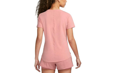 Nike (WMNS) Nike Dri-FIT One Luxe T-shirt 'Pink' DD0619-618 outlook