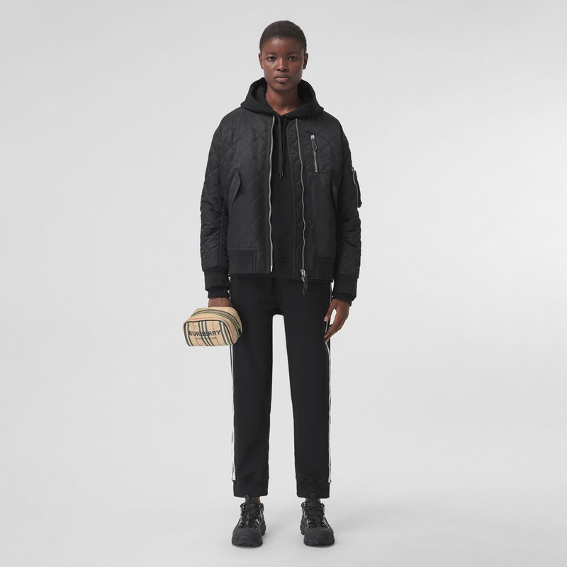 Small Icon Stripe ECONYL® Travel Pouch 6