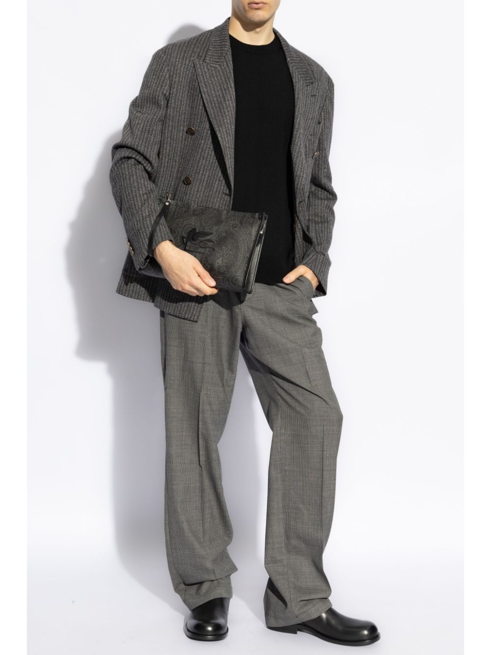 Pegaso-embroidered wool jumper - 2