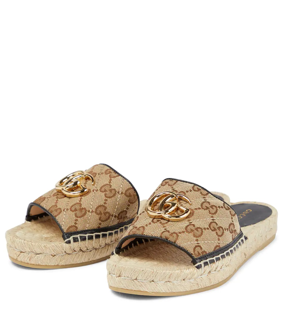 GG canvas espadrilles - 5